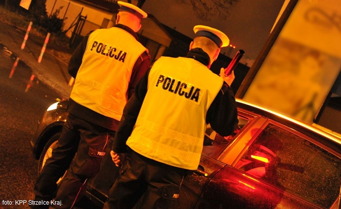 KPP Strzelce: W andrzejkową noc policjanci zatrzymali pięciu pijanych kierowców.