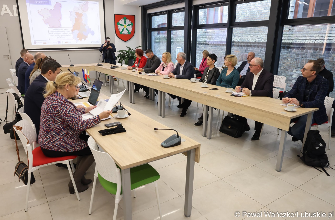 Spotkanie partnerstwa gmin „Północ Województwa Lubuskiego Zawsze Razem” w Dobiegniewie 