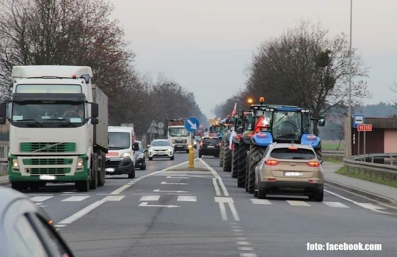 Jutro utrudnienia na DK22 Gorzów - Strzelce? Rolnicy zapowiadają protest przed Gorzowem...