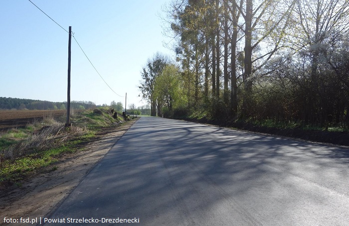 Droga Osiek-Dobiegniew oficjalnie otwarta dla ruchu po remoncie